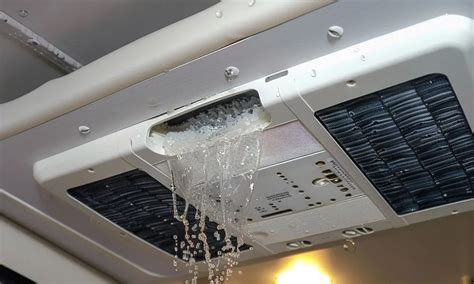 why is my rv air conditioner dripping water inside|RV AC Dripping Water Inside: Causes and Solutions